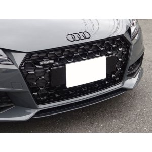 画像: Audi純正TT(FV)用オールグロスブラックフロントグリル